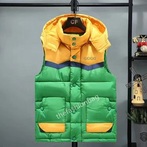 Men'sandWomen's Vests TankTop Jacket Fashion Short Hooded Tank Top Long Slim FitTop ZipJacket Trench Coat Pocket Oversized Men's Women's