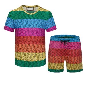 2024 Jakość męskie zestawy bluzy jogger sportowe garnitury mężczyźni mężczyźni kobiety krótkie spodnie T-shirt Pullover Projektant Sportswear Set S-3xl