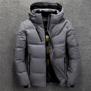 Jaqueta masculina masculina masculina de casaco masculino de desbotamento de parkas de tamanho grande de tamanho quente e grosso de roupas m-5xl 220909