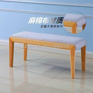 Clothing Storage Nordic Dining Table Solid Wood Long Stool Simple Modern Bed End Sofa Home Entrance Shoe Changing