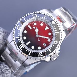 Sport Mens Mechanical Watches 44mm Classic Men armbandsur rostfritt stål rem livslängd vattentät design casual armbandsur montre de luxe