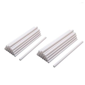 Bakeware Tools 24Pcs Plastic Tired Cake Dowel Rod Decorating Stacking Sticks Holiday Wedding Layer Fix Household Accessories 30cm