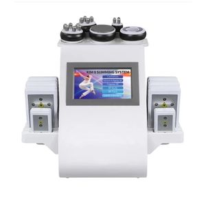 Skönhetsartiklar 6N1 Ultrasonic Cavitation Vacuum RF Forming Fat Reducing Machine Certification