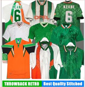 RETRO McGRATH KEANE camisas de futebol Sheedy camisas de futebol McGRATH KEANE STAUNTON TOWNSEND HOUGHTON ALDRIDGE COYNE ERT SHERIDAN 2002