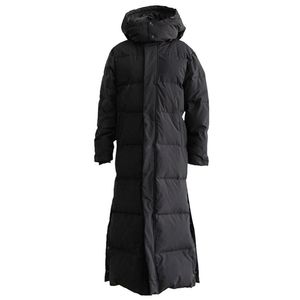 Women Down Down Parkas Parka Coat Maxi Jaqueta de inverno longa Mulheres com capuz Big plus size feminino Lady Windbreaker sobretudo roupas de roupa de fora do desbaste 220909