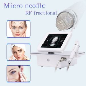 Professionell RF Microneedling Facial Device Gold Micro Needle Roller för akne ärr, utrotning av stretchmärke och avancerade skönhetssalongbehandlingar