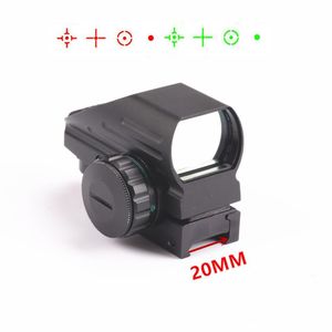1x22x33 Multi Reticle Red Green Dot Sight Hunting Rifle for Airsoft Hunting277C