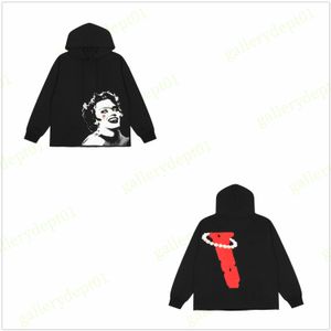 Cadılar Bayramı Sınırlı Tasarımcı Hoodie Mens Hoodies Hooded Gevşek Büyük Boy Çift Sweatshirtler Gevşek Sweaters Hoody Palyaço Kanlı Yamda Hoodys Bölümü