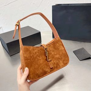 Luxury le5a7 handväska hobo axelpåsar designer väskor kvinna handväskor liten tygväska mode handväska vinter totes 5a kvalitet