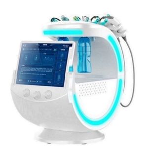Multi-Functional Beauty Equipment 7 in 1 new magic mirror monitoring aqua facial smart ice blue skin management system