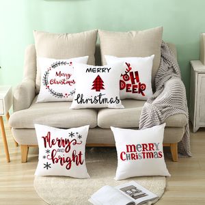 Bens Cobertos. venda por atacado-Decorações de Natal Cushion Cushion Cartoon Xmas abraçando travesseiros em casa Sofá de travesseiros Lúdicos domésticos