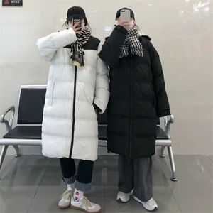 Jaquetas de inverno de parkas para mulheres para mulheres casaco de algodão grande homem grande jaqueta de pão solto quente mulheres espessadas casacos roupas 220909