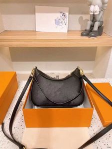 Projektanci luksurów oryginalna skórzana torba sprężyna w mieście Bagatelle BB torebki łańcuchowe damskie ramię patentowe torby wieczorowe M46002 A5