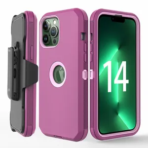 متوافق مع قضية iPhone 14 مع حماة Kickstand Protect Protect Protect Froofcroof Frooffict for iPhone14 Plus Pro Max