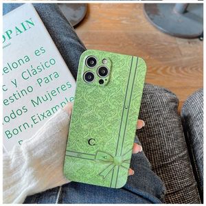 Luxury Green Cell Phone Cases For IPhone 12 12pro 12promax For 11 11Pro 11Promax Premium Designers Phonecase With G Letter 13 13pro 13promax