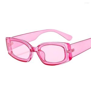 Sunglasses T9322 Candy Color Small Square Women's Transparent Glasses Men's Recommended By European And American Hipsters
