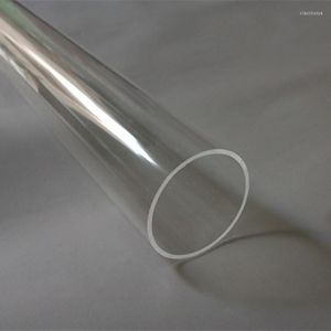 Shower Curtains 8pcs OD45x3x1000mm Clear Acrylic Tube Plastic Transparent PMMA Pipes Home El Decor Have Any Size