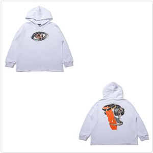 Renkli Yansıtma Erkek Hoodie Tasarımcı Hoodies Kadın Sweatshirts Cadılar Bayramı Sınırlı Sweaters Hoody Gevşek Büyük Boy Çift Sokak Terry Hoodys A1