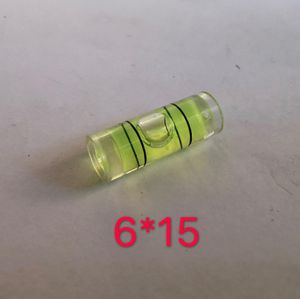 Strumenti per la misurazione del livello 6x15 mm Livella a tubo in plastica Livella a bolla Componenti mini