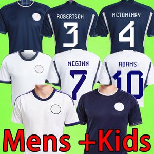2022 Schotland Men Women Kids Kit Voetbal Jersey Tierney Robertson McTominay McGregor Dykes Adams voetbalshirt Nationaal team Christie Armstrong Uniform
