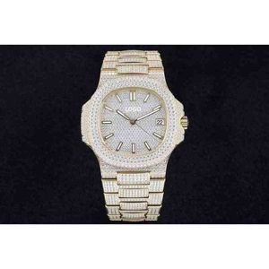 Luxury Watches for Mens Watch 40mm 324 Mechanical Movement Ice Cube Diamond AZ5P EYOU