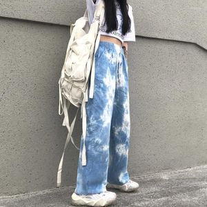 Women's Pants Women's & Capris Women Chic Oversize Loose Wide Leg Trousers Ins Retro Teens Harajuku Hip-hop All-match Unisex Streetwear