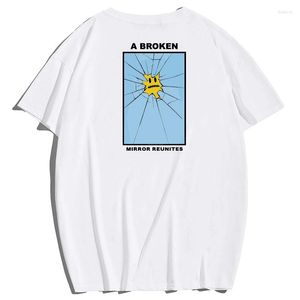 Herren-T-Shirts, Herren-Baumwoll-T-Shirt mit kurzen Ärmeln, lässige Tops für Teenager, Sommer, Sonne, modische Kleidung, Teenager-T-Shirts 2022