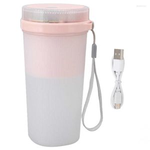 Juicers Electric Juicer Cup 300ml Handheld Portable USB Rechargeable 6 Stainless Steel Cutter Juicing Blender
