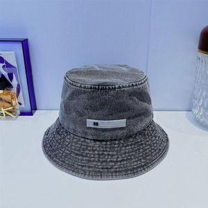 Designer de luxo chapéu de balde de estilo clássico moda de alta qualidade letra de cowboy chapéu de pescador para homens e mulheres