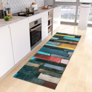 Carpets Custom Kitchen Rug Bath Door Entrance Doormat Home Bedroom Living Room Non-slip Carpet Hallway Balcony Decor Floor Long Foot Mat