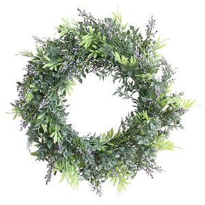 Dekoracje świąteczne Gypsophila Plant Garland Artificial eukaliptus wieniec ornament ścian