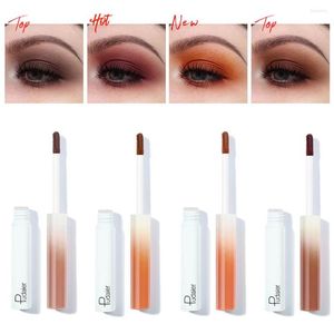 Eye Shadow Makeup 2022 8-Color Liquid Matte Monochrome Quick-Drying Color