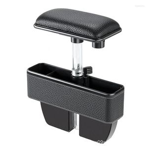 Car Organizer Armrest Storage Box Universal Protective Pad And Crack Cup Holder Gap