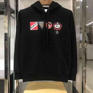 Hoodies İngiliz Dış Ticaret Sonbahar Bajia Polo Fir Erkekler aşınma deseni kazak kapüşonlu kazak wo ceket moda boş zamanlar kış