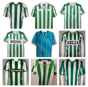 Jersey Soccer Retro Jarni indossata Menendez Finidi Rios Denilson Joaquin Alfonso Match Fernando Calcio 76 77 1993 1994 1995 1996 97 98 01 02 Classic Vintage Football Shirt