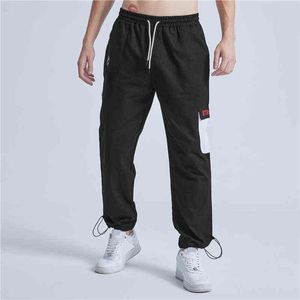 Herrbyxor Rainbowtouches 2022 Ny sport Loose Training Fittness Trousers Men Hip Hop Graffiti Fashion Casual Printing Croped Cargo Pants T220913