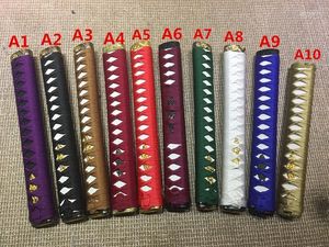 Yarn Sword de alta qualidade Katana Handle Tsuka para o samurai japonês Menuki Fuchi Kashira1