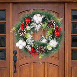 Decorative Flowers Birdseed Wreath 7 Inch Outdoor Light Up Christmas Oval Merry For Front Door Lighted Legs Fall