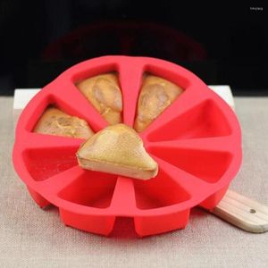 Tapetes de mesa Bolo de bolo de 8 buracos molde de silicone Muffin Patisserie Bolos Pizza Tools Baking Mold T2K2