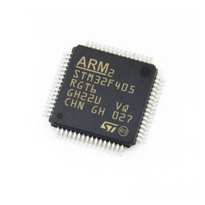 Novos circuitos integrados originais STM32F405RGT6 STM32F405RGT6TR IC CHIP LQFP-64 168MHz Microcontrolador