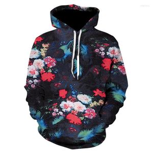 Herrhoodies 2022 - Herrkvinnors hoodie rose broderad långärmad tröja tröja