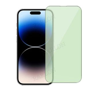 Ochrony oka Zielone światło ochraniacz ekranu 9H Pełny pokrywę kleju Temperowane szkło dla iPhone 14 Pro Max 14pro 13 12 Mini X XS 11 XR 7 8 Plus Samsung S20 Fe A33 A53 A73 5G