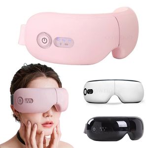 Eye Massager Electric Smart Airbag Vibration Compress Bluetooth Music Massage Relieve Fatigue Dark Circles Protector 220909