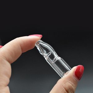 R￶kningstillbeh￶r OD 12mm glasfiltertips f￶r torr ￶rttobak med cigaretth￥llare tjock Pyrex 1.5 tum glasoljebr￤nnare r￶r
