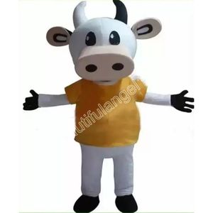 Halloween Milk Mack Mascot Costume Cartoon Plush Anime Tema Caratteri di Pesti di compleanno di Carnivali per adulti Outfit Fancy