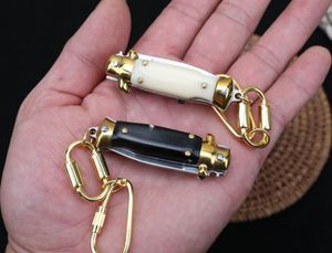 Mini Keychain Italian Mafia Automatic pieghevole CAMPAGGIO CAMPARE OUTDOOR EDC Pocket Knives