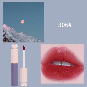 Lip Gloss I Am Smart Lipstick Xinmu Air Fog Feeling Mud Color Mouth Red Female Glaze Face Velvet Cheek Dual Purpose