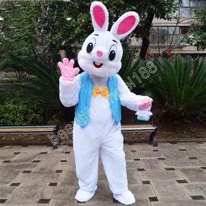 Halloween Easter Bunny Mascot Costume Cartoon Plush Anime theme character Adult Size Christmas Carnival Birthday Party Fancy Outfit