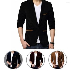 Herrjackor corduroy utm￤rkt m￤ns stil fast varm kostym jacka mjuk casual blazer anti-fade f￶r kontor