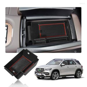 Caixa de armazenamento central do organizador do carro LFOTPP para GLE W167 SUV 2022 Control Armrest Contêiner Acessórios para Interiores Automóvel